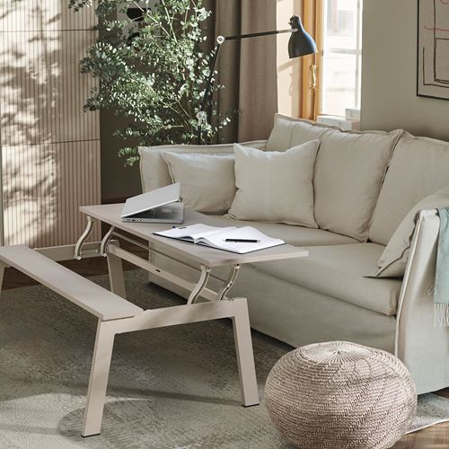 IKEA - LJUNGSBRO, orta sehpa, bej, 104x70 cm