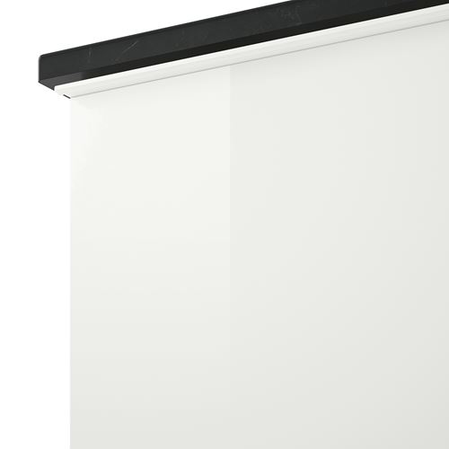 IKEA - GODMORGON/TOLKEN/OXMYREN, lavabo dolabı kombinasyonu, parlak cila beyaz, 82x49x72 cm