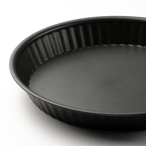 IKEA - MANTAGG, tart dish, dark grey, 30 cm