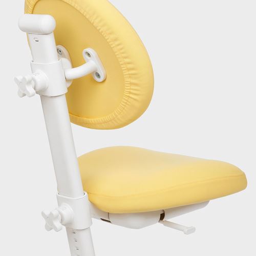 IKEA - DAGNAR, child's desk chair, yellow