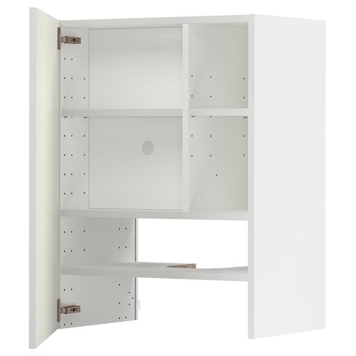 IKEA - METOD, extractor cabinet, VALLSTENA white, 60x80 cm