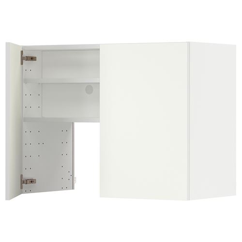 IKEA - METOD, extractor cabinet, VALLSTENA white, 80x60 cm