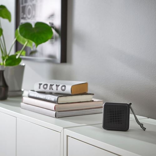 IKEA - VAPPEBY, portable bluetooth speaker, black