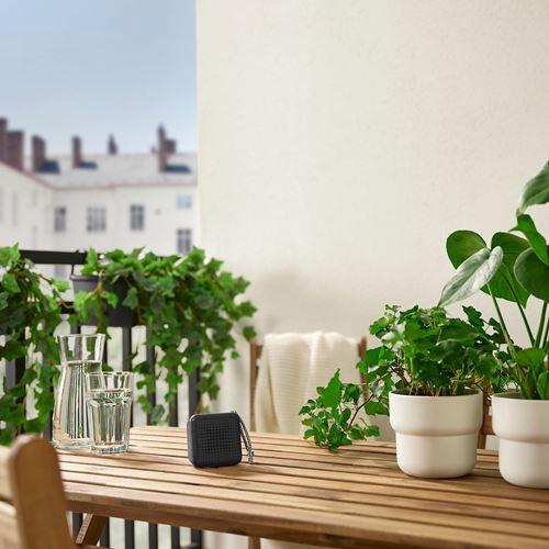 IKEA - VAPPEBY, portable bluetooth speaker, black