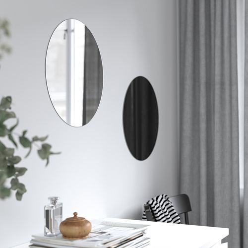 IKEA - BLASER, round mirror, 38 cm