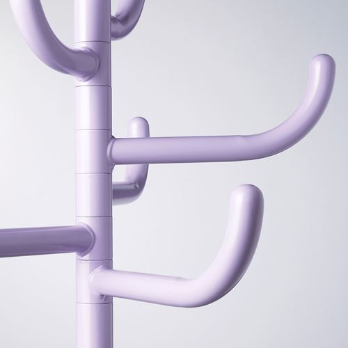 IKEA - BONDSKARET, hat and coat stand, lilac, 175 cm