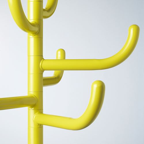 IKEA - BONDSKARET, hat and coat stand, yellow, 175 cm