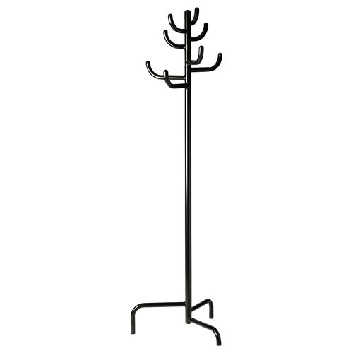 IKEA - BONDSKARET, hat and coat stand, black, 175 cm