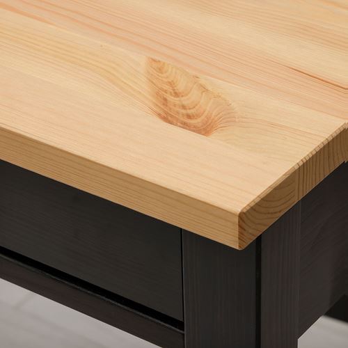 IKEA - HEMNES, çalışma masası, venge-açık kahverengi, 120x47 cm