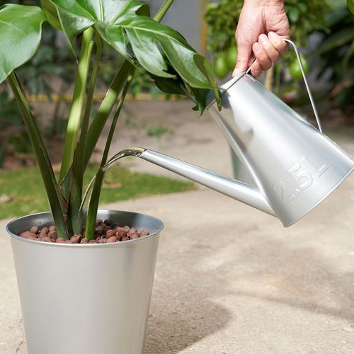 IKEA - AKERBAR, watering can, galvanised, 2.5 l