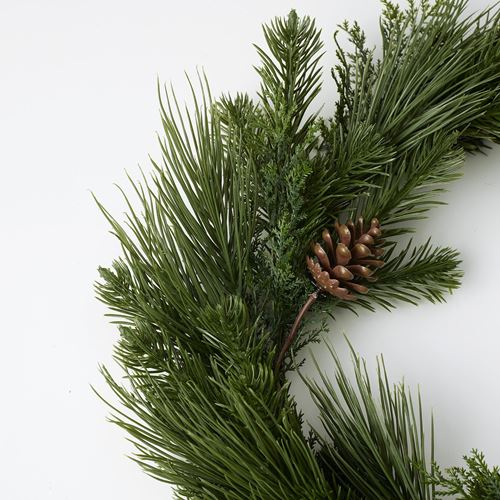 IKEA - STRALA, LED garland, green, 45 cm