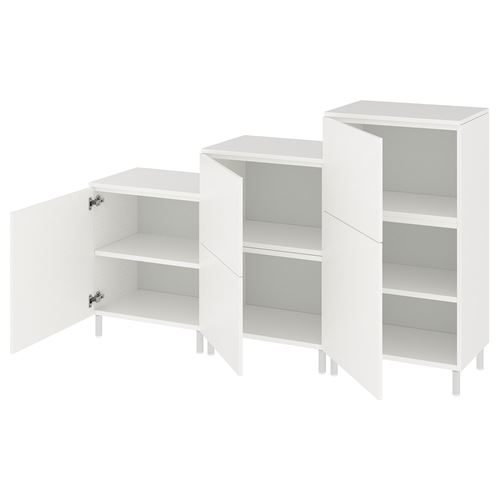 IKEA - PLATSA/FONNES, PLATSA wardrobe system, white, 180x42x113 cm