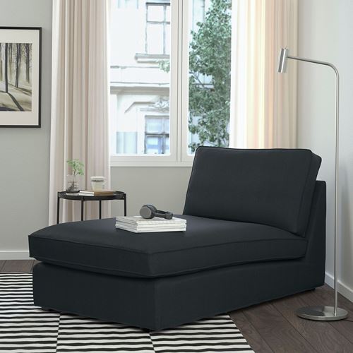 IKEA - KIVIK, chaise longue, Tresund anthracite