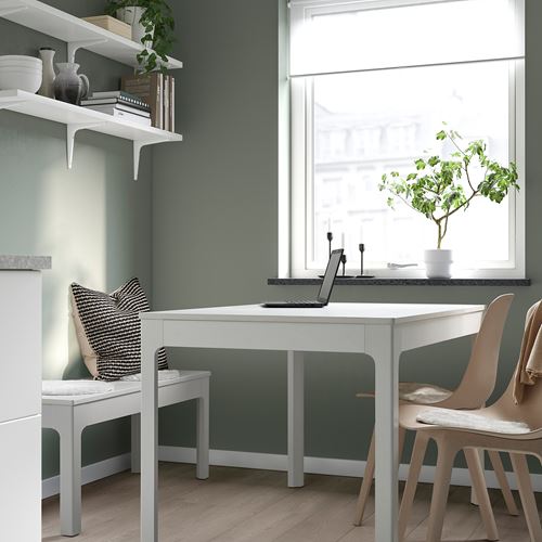 IKEA - MALÖRTSMOTT, chair pad, white, 32 cm