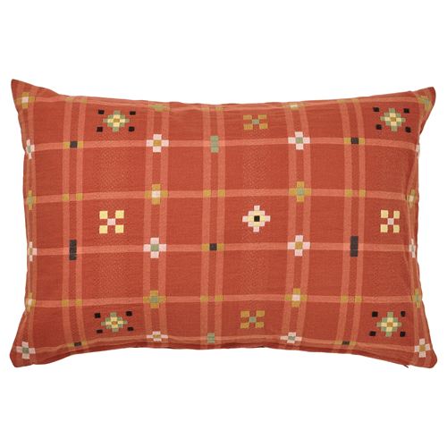 IKEA - KUSTGRAN, lace pillow cover, red, 40x58 cm