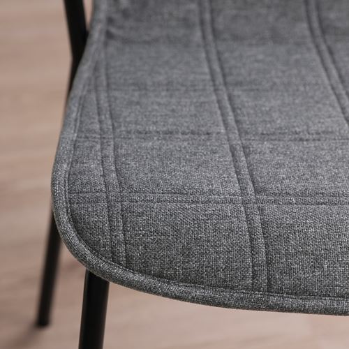 IKEA - LAKTARE, office chair, grey/black