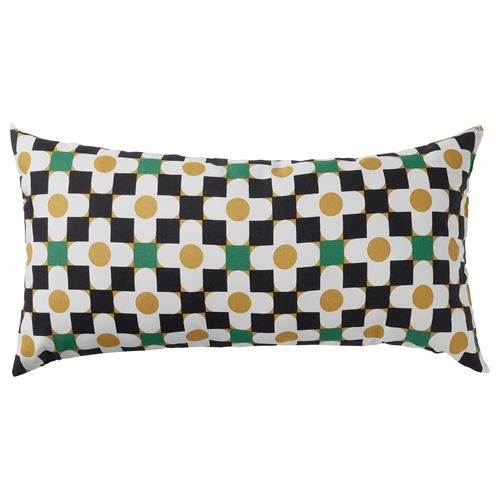 IKEA - SANDMOTT, lace pillow, multicolour, 30x58 cm