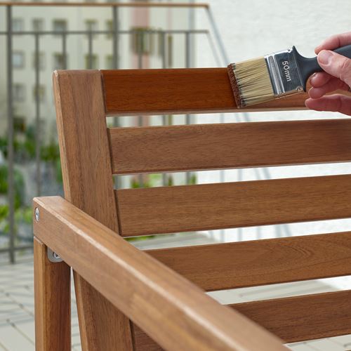 IKEA - VARDA, wood stain, light brown