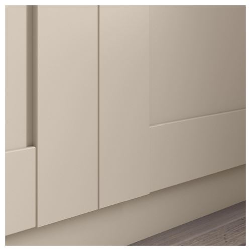 IKEA - PAX/BERGSBO, PAX wardrobe, beige, 100x60x236 cm