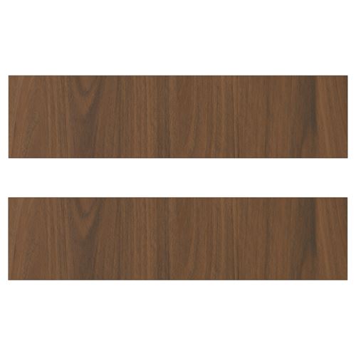 IKEA - TISTORP, drawer front, brown walnut effect, 40x10 cm