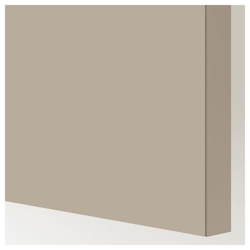 IKEA - HASVIK, pair of sliding doors, beige, 150x236 cm