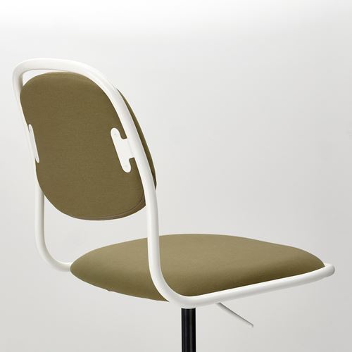 IKEA - ÖRFJALL, office chair, white/vissle green