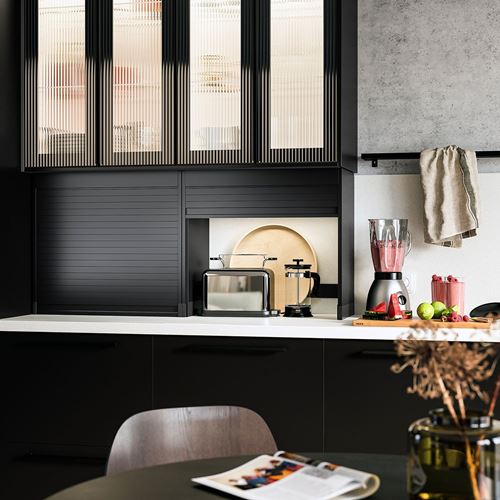 IKEA - TITTEBO, storage space for small appliances, black, 60x30 cm