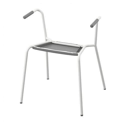 IKEA - LAKTARE, office chair frame, white