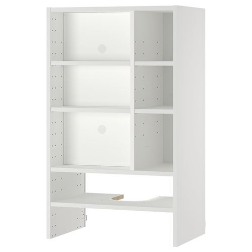 IKEA - METOD, extractor cabinet frame, white, 60x37x100 cm