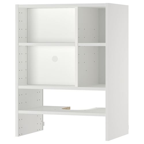 IKEA - METOD, extractor cabinet frame, white, 60x37x80 cm