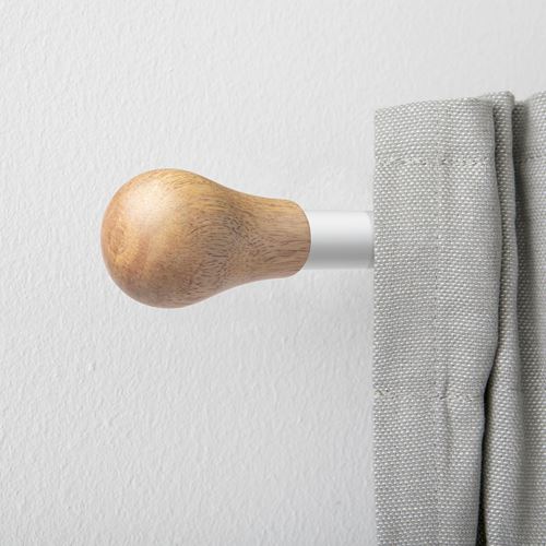 IKEA - VITSKRAP, perde çubuğu topuzu, kahverengi
