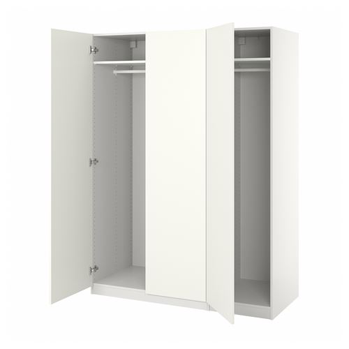 IKEA - PAX/FORSAND, PAX wardrobe, white, 150x60x201 cm
