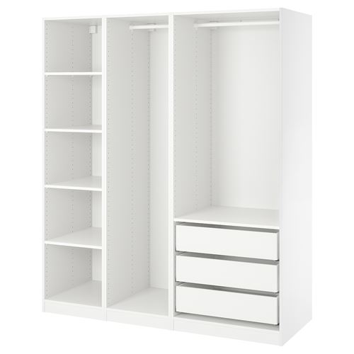 IKEA - PAX, PAX open wardrobe, white