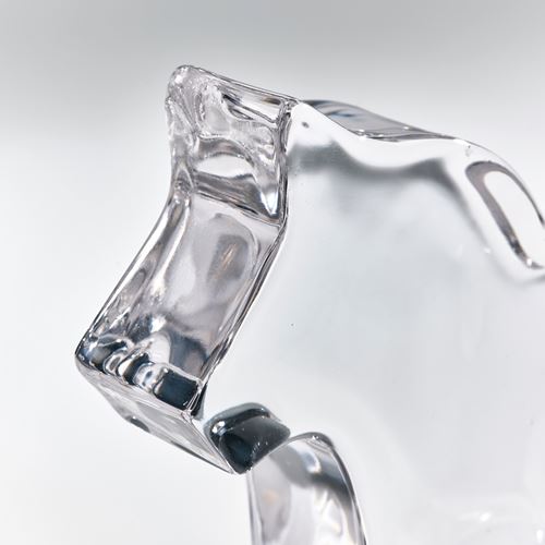 IKEA - VINTERFINT, decoration horse, transparent glass