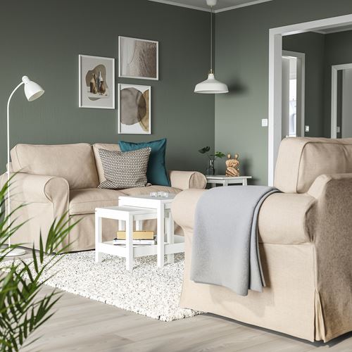 IKEA - EKTORP, 2-seat sofa, kilanda light beige