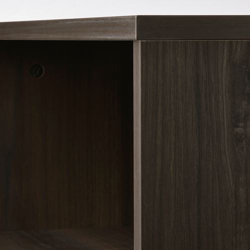 IKEA - HOLMERUD, coffee table, darkbrown, 90x55 cm