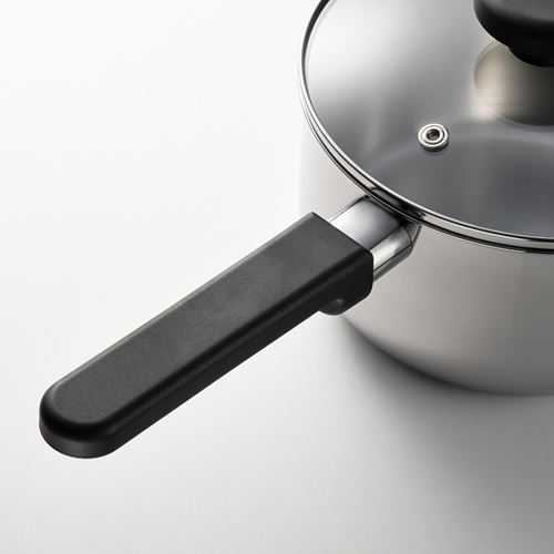 IKEA - MIDDAGSMAT, steel sauce pan, stainless steel, 2 l