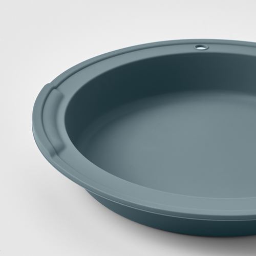 IKEA - KANTNAL, silicone cake mould, grey-turquoise, 18 cm