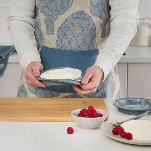 IKEA - KANTNAL, silicone cake mould, grey-turquoise, 18 cm