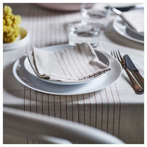 IKEA - OFTAST, side plate, white, 19 cm