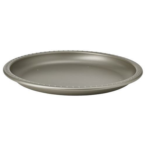 IKEA - BLODOLVON, candle dish, grey, 34 cm