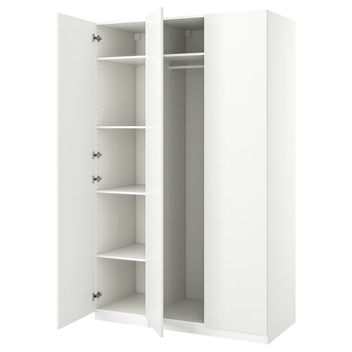IKEA - PAX/FORSAND, PAX wardrobe, white, 150x60x236 cm