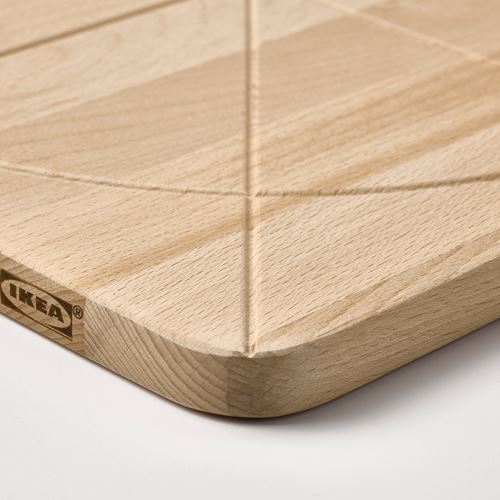 IKEA - SAPÖRTMAL, chopping board, beech, 35x35 cm