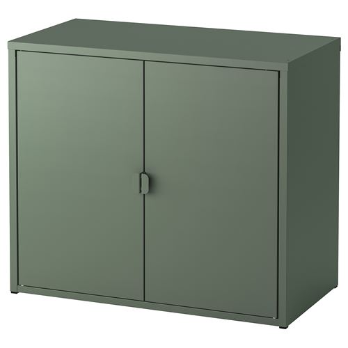 IKEA - BROR, cabinet with door, green, 76x40x66 cm