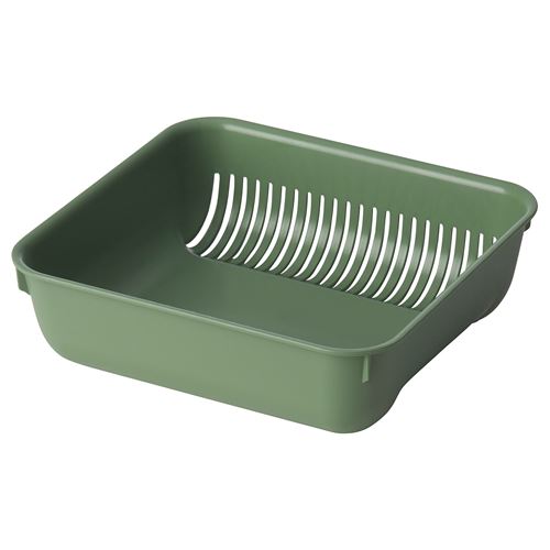 IKEA - SKOLAST, food waste strainer, green, 16x17x5 cm