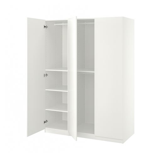 IKEA - PAX/FORSAND, PAX gardırop, beyaz, 150x60x201 cm