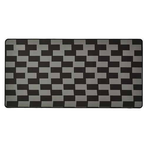 IKEA - BLASKATA, gaming mouse pad, black/grey, 40x80 cm