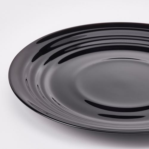 IKEA - NATBARB, side plate, black, 19 cm