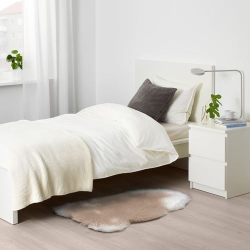 IKEA - SIDOREMSA, yapay koyun postu, açık kahverengi, 65x95 cm