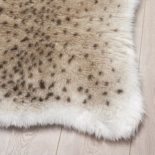 IKEA - BULLERSKYDD, yapay koyun postu, bej-kahverengi, 70x90 cm